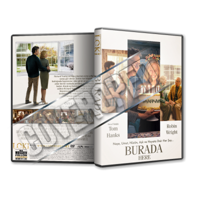 Burada - Here - 2024 Türkçe Dvd Cover Tasarımı